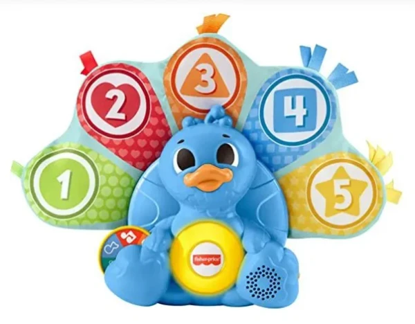 PAVÃO COLORIDO FISHER-PRICE LINKIMALS - MATTEL