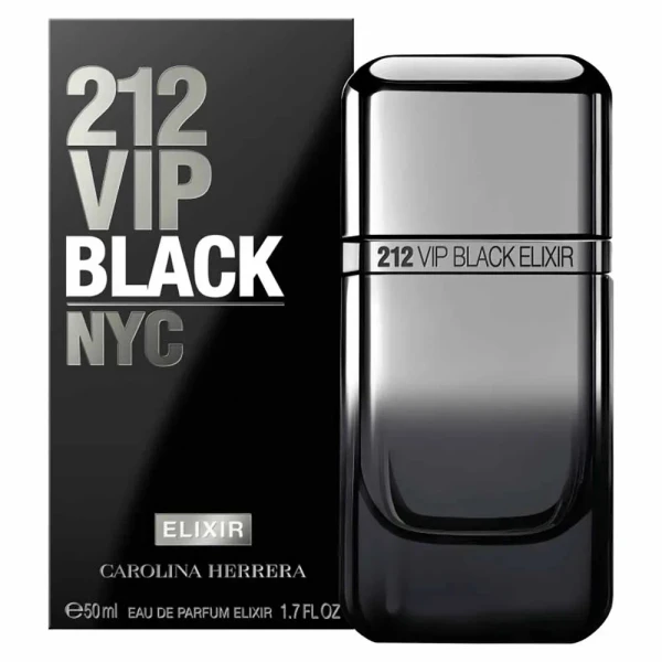 PERFUME CAROLINA HERRERA 212 VIP BLACK ELIXIR