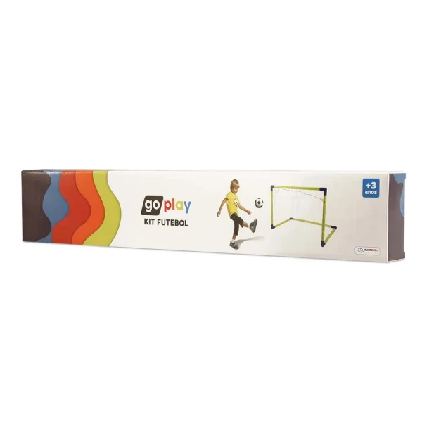 KIT FUTEBOL BOLA E TRAVE GO PLAY MULTIKIDS
