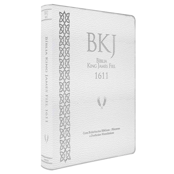 BÍBLIA KING JAMES FIEL 1611 - STANDARD CAPA BRANCA