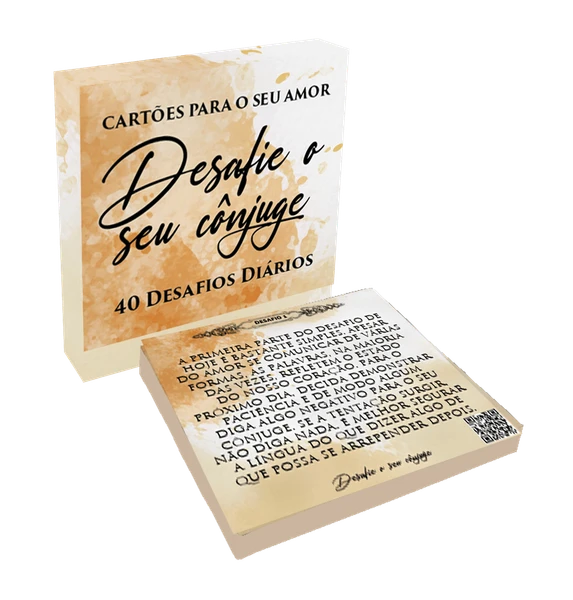 Cartões - Desafie seu cônjuge (40 Desafios Diários) - Stephen e Alex Kendrick
