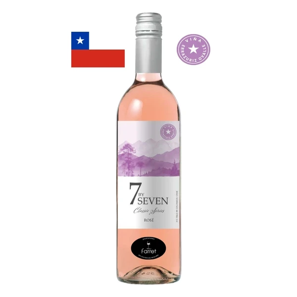Vinho Rosé 7 By Seven Errazuriz 750mL