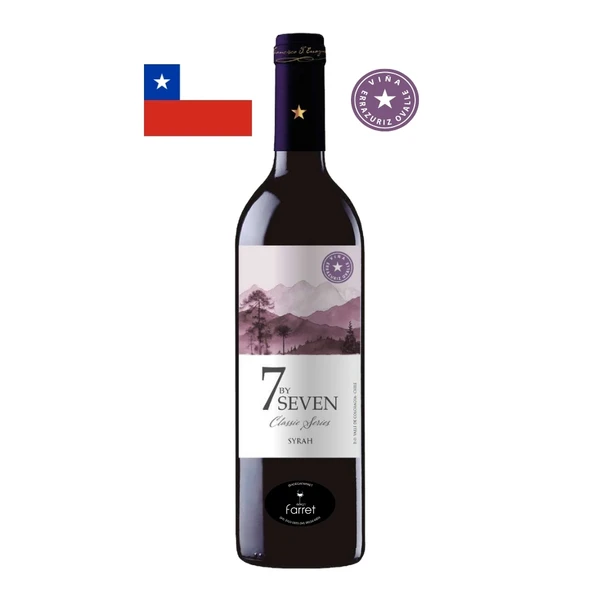 Vinho Tinto 7 By Seven Errazuriz Syrah 750mL