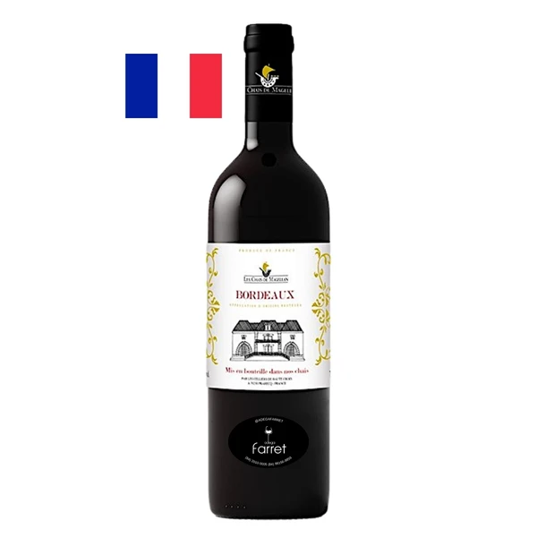 Vinho Tinto Les Chais de Magellan Bordeaux AOP 750mL