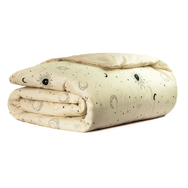 Capa Duvet para Edredom King Essencialle com Ziper 1 Peça - Sol e Lua