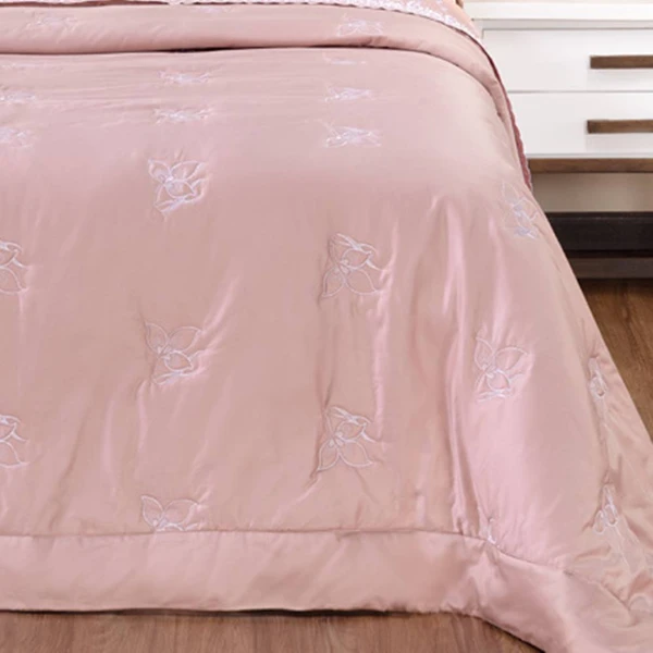 Cobre Leito King Percal 400 Fios 100% Algodão Ajour Rose 3 Peças