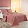 Cobre Leito Queen Agata Micropercal 200 Fios 3 Peças - Rose - Casa Modelo Enxovais