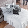 Cobre Leito Queen Basic 300 Fios 7 Peças - Branco Ethnic