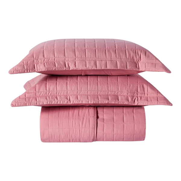 Cobre Leito Queen Basic 300 Fios 7 Peças - Rose Garden