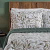 Cobre Leito Queen Colori Dupla Face 200 Fios 3 Peças - Outono Verde