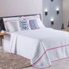 Cobre Leito Queen Inove Dupla Face 200 Fios 5 Peças - Love