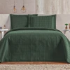 Cobre Leito Queen Plata Percal 200 Fios 3 Peças - Verde Militar