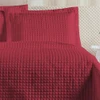 Cobre Leito Queen Plata Percal 200 Fios 3 Peças - Vermelho