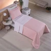Cobre Leito Solteiro Cristal 200 Fios Bordado 2 Peças - Rose - Hipercal 100% Poliéster