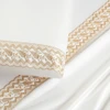 Jogo de Lençol Queen Supreme Percal 400 Fios Acetinado 4 Peças - Off White