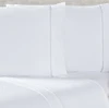 Jogo de Lençol Solteiro Micropercal Sofisty 400 Fios 3 peças - Branco - Casa Modelo