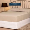 Lençol Avulso King Slim com Elástico Micropercal 200 Fios - Bege