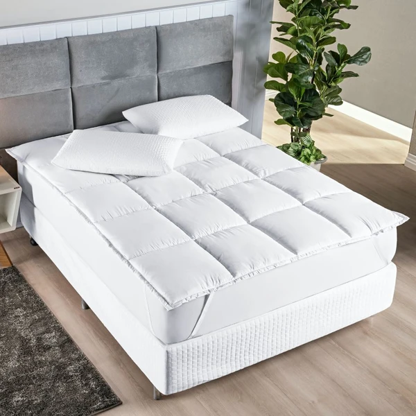 Pillow Top Casal Padrão Suavitec Micropercal 200 Fios - 1 Peça