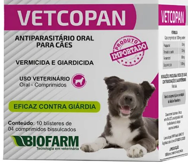 Antiparasitário para cães