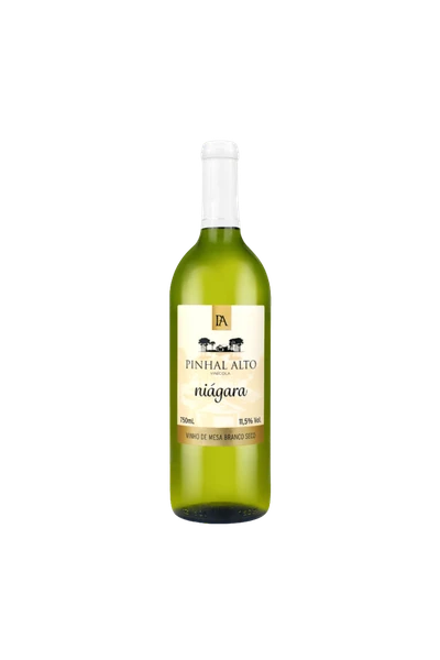 VINHO DE MESA BRANCO SECO PINHAL ALTO NIÁGARA/750 ML