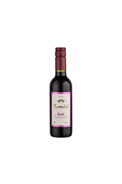 Vinho Bordô Demi Sec Lovatel 375 ml