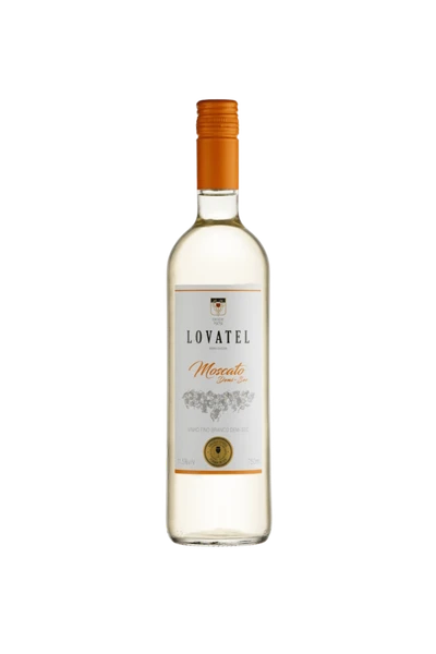 Vinho Fino Branco Demi Sec Moscato Lovatel 750ml