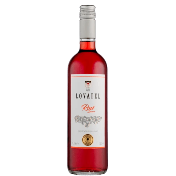 Vinho Rosado Suave Bordô Lovatel 750ml
