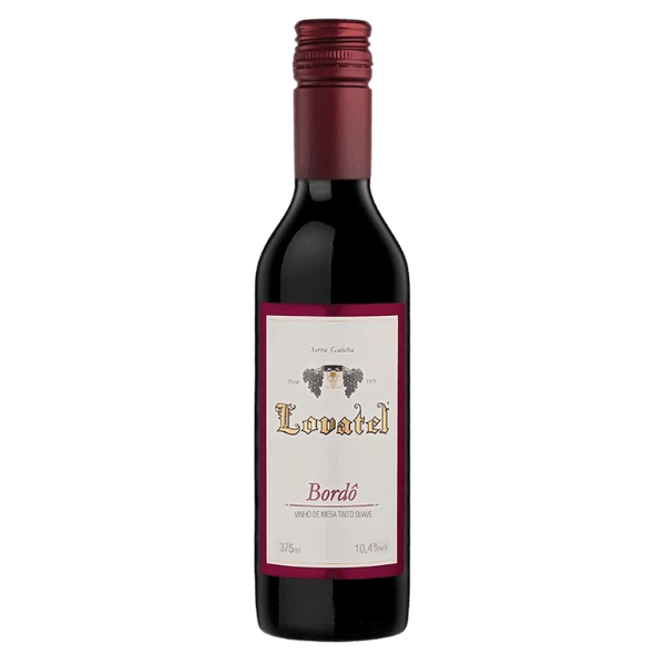 Vinho Tinto Suave Bordô Lovatel 375ml
