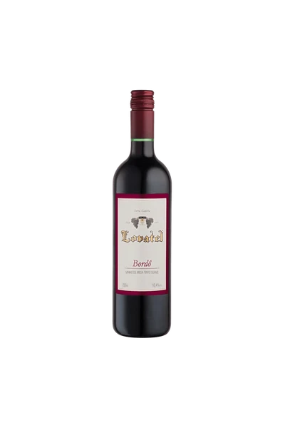 Vinho Tinto de Mesa Suave Bordô Lovatel 750ml (Tampa Rosca)