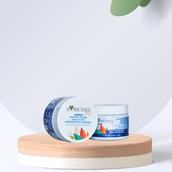 Máscara Capilar Vegana Hidratação Tucumã e Água de Coco 300g