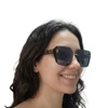 Óculos de Sol Feminino Preto Adrium ABS UV