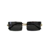 Óculos de Sol Feminino Quadrado Preto Adrium