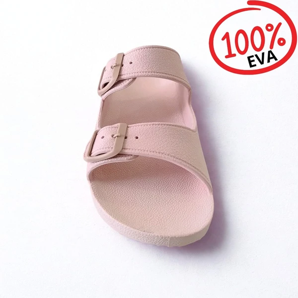 Chinelo Birken Nuvem rosa EVA puro