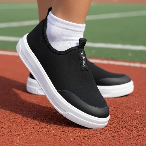 Tenis Pampili feminino Up Calce Facil Preto