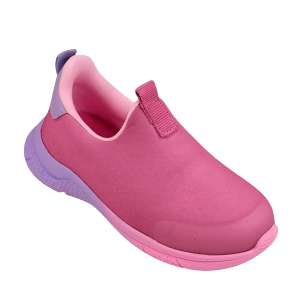 Tenis infantil feminino mini soft calce facil pink Pampili
